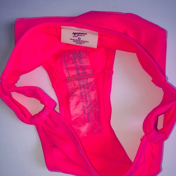 NEW ARIZONA Bikini Swim Bottom XS Pink Women’s NWOT - Picture 4 of 12